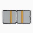 Портсигар на 20 сигарет, 10×9×2 см, черный - Фото 3