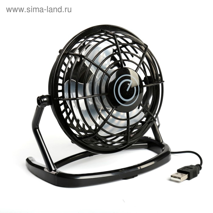 Вентилятор ENERGY EN-0604, настольный, 2.5 Вт, 1 скорость, пластик, черный