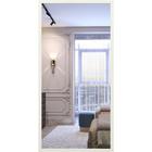 Зеркало интерьерное настенное «Альпы», 55×110 см, багет 55 мм, цвет белый - Фото 4