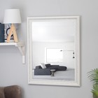 Зеркало настенное «Верона», белое, 60×74 см, рама пластик, 60 мм - фото 2862876