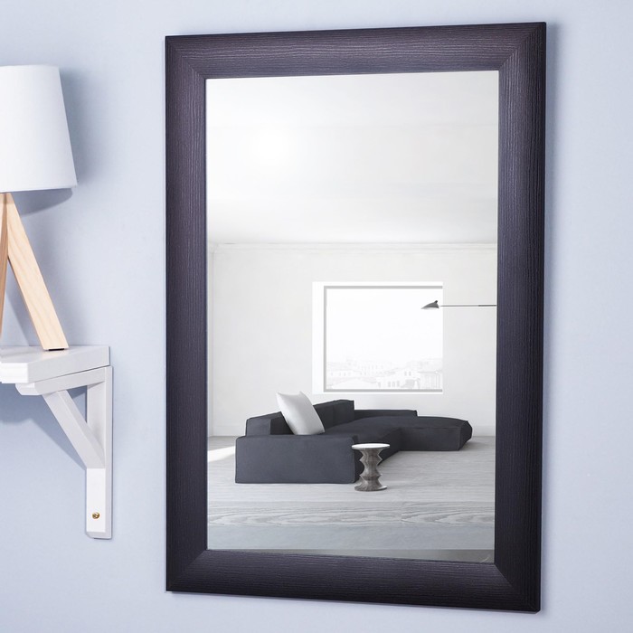 Зеркало настенное «Венге», 50×70 см, рама МДФ, 55 мм - Фото 1
