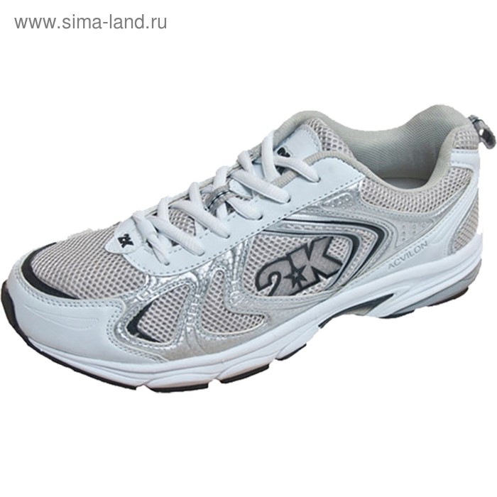 Кроссовки 2K Sport Acvilon, white/dark-grey, размер 41,5 - Фото 1