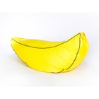 Кресло - мешок «Банан» малый, длина 110 см, толщина 45 см, цвет жёлтый, плащёвка - Фото 4
