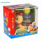 Игрушка "Улитка" с пирамидкой, свет, звук - Фото 2