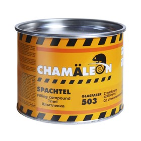 Шпатлевка CHAMAELEON, со стекловолокном (отвердитель в комплекте), 1 кг