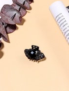 Крабик для волос «Чёрные кружева», сердечко, 2.2 см, чёрный - Фото 6