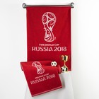 Полотенце махровое 50х90 см, цвет красный (400г/м2), 2018 FIFA World Cup Russia™ - Фото 4