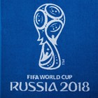 Полотенце махровое 50х90 см , цвет синий (400г/м2), 2018 FIFA World Cup Russia™ - Фото 2