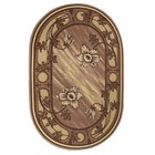 Ковёр Лиана, размер 200х300 см, цвет бежевый войлок 195 г/м2 - Фото 1