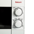 Микроволновая печь Saturn ST-MW7155M, 700 Вт, 19 л, таймер на 30 мин, цвет белый - Фото 2