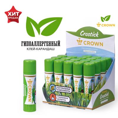 Клей-карандаш, Crown Expert, 8 г