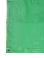Тент защитный, 6 × 3 м, плотность 120 г/м², УФ, люверсы шаг 1 м, зелёный/серебристый 3391291 - фото 15965754