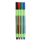 Набор капиллярных ручек 4 цвета, 0,4 мм, Schneider "Line-Up", футляр-подставка с европодвесом - Фото 2