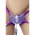 Вибробабочка Toyfa, PVC, фиолетовая, 6,5 см - Фото 2