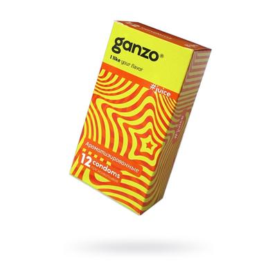 Презервативы Ganzo Juice «Ароматизированные», 12 шт.