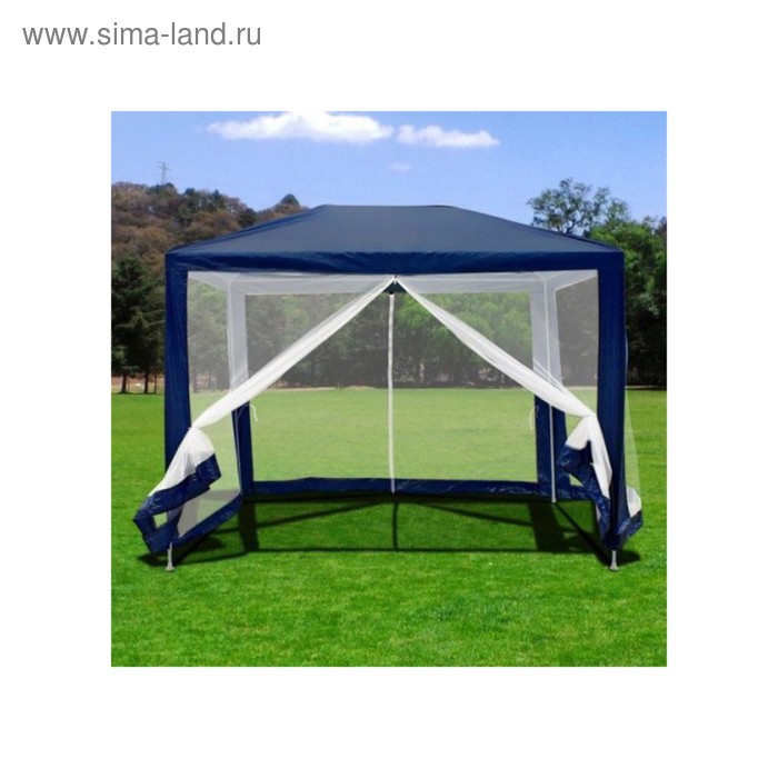 Садовый шатер с сеткой AFM-1061NB Blue (2х3) - Фото 1