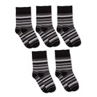 Набор носков мужских (5 пар), цвет МИКС, размер 29 - Фото 3