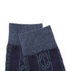 Набор носков мужских (5 пар), цвет тёмный джинс, размер 25-27 - Фото 2