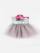 Набор Крошка Я «Цветочек» юбка и повязка на голову 3-18 мес, серый - фото 60773201