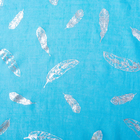 Палантин Этель "Воздушный", размер 70 х 180 см, цвет голубой/серебро - Фото 5