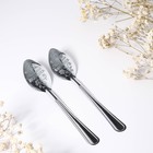 Ложки с гравировкой, набор «Родным бабушке и дедушке», 15.5×25.5 см, 2 шт. - Фото 4