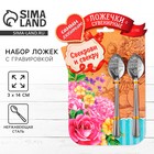 Ложки с гравировкой, набор «Свекрови и свекру», 15.5×25.5 см, 2 шт. - Фото 1