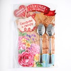 Ложки с гравировкой, набор «Свекрови и свекру», 15.5×25.5 см, 2 шт. - Фото 7