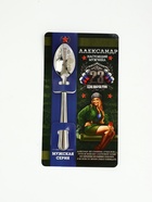 Ложка чайная именная «Александр», 3×14 см - Фото 2