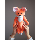 Мягкая игрушка «Плюшевый лисёнок Джой», набор для шитья, 18.5 × 22.8 × 2.5 см - Фото 1