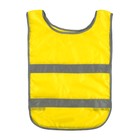 Жилет-накидка "Автомобилист", 190 гр/кв.м, желтый, cоответствует ГОСТу - Фото 1