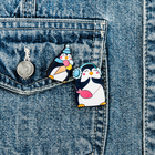 Набор значков для мамы и ребенка «Пингвины» 8 х 12 см - Фото 3