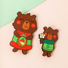 Набор значков для мамы и ребенка «Медведи» 8 х 12 см - Фото 2