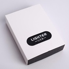 Зажигалка электронная, дуговая, USB, 3.5×7 см, серебристый узор - Фото 6