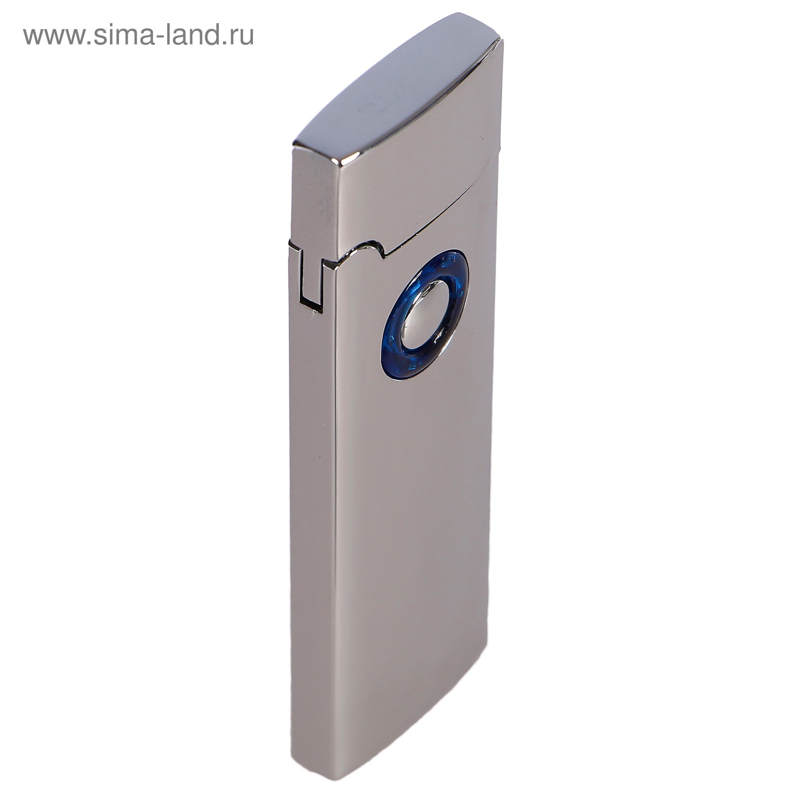 Зажигалка электронная для курения usb, спираль, 2.5 х 8 см, хром ...