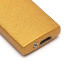 Зажигалка электронная в подарочной коробке, USB, спираль, 2.5 х 8 см, золото - Фото 3