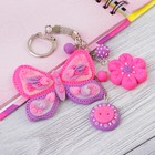 Брелок из полимерной глины своими руками "Бабочка" - Фото 1