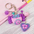 Брелок из полимерной глины своими руками "Совушки" - Фото 1