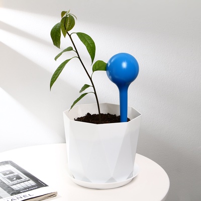 Автополив для комнатных цветов, 380 мл, МИКС, из пластика, высота 16 см