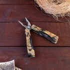 Мультитул 9в1, в чехле, рукоять хаки - Фото 2