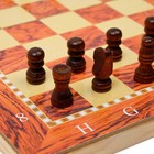 Настольная игра 3 в 1 "Падук": нарды, шахматы, шашки, 34 х 34 см - фото 3812464