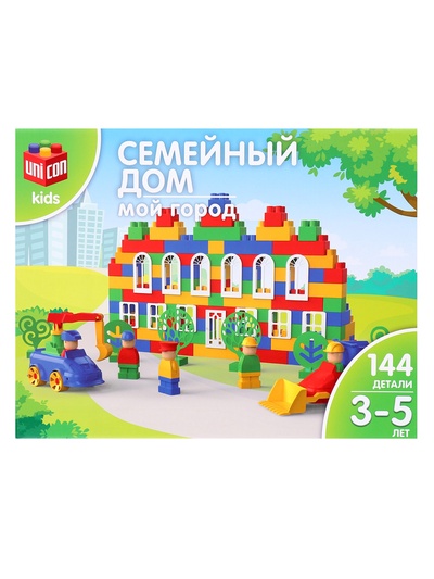 Конструктор «Мой город: Семейный дом», 144 детали