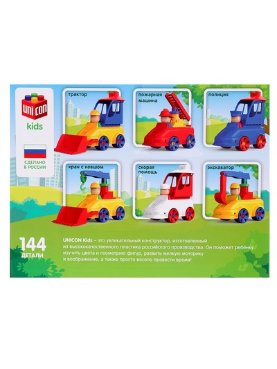 Конструктор «Мой город: Семейный дом», 144 детали