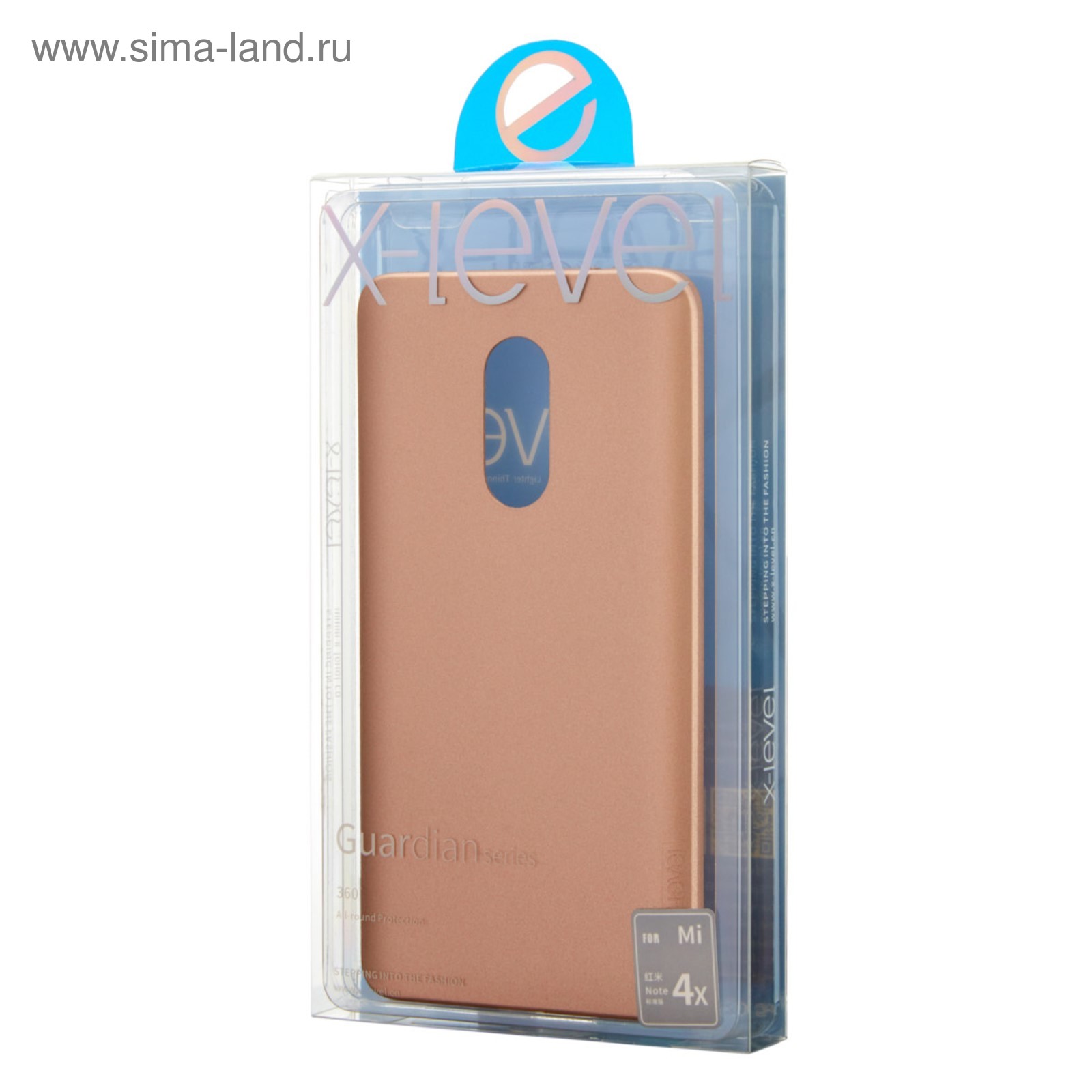 Чехол-накладка X-Level Guardian Series для Xiaomi Redmi Note 4X (Золотой)  (3375115) - Купить по цене от 314.00 руб. | Интернет магазин SIMA-LAND.RU