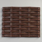 Стул PALERMO, 59 × 44 × 95 см, с подушкой, плетение 8-11 мм, цвет коричневый - Фото 2