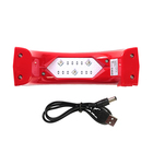 Лампа для гель-лака Luazon LUF-11, LED, 9 Вт, 3 диода, таймер, USB, красная - Фото 3