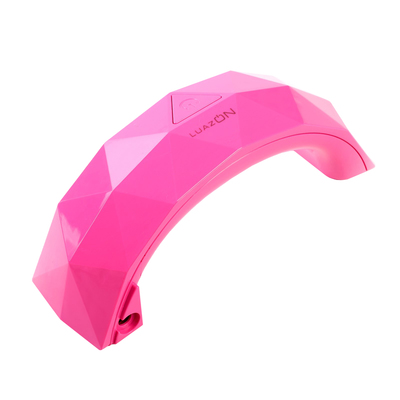 Лампа для гель-лака Luazon LUF-11, LED, 9 Вт, USB, 3 диода, цвет фуксия