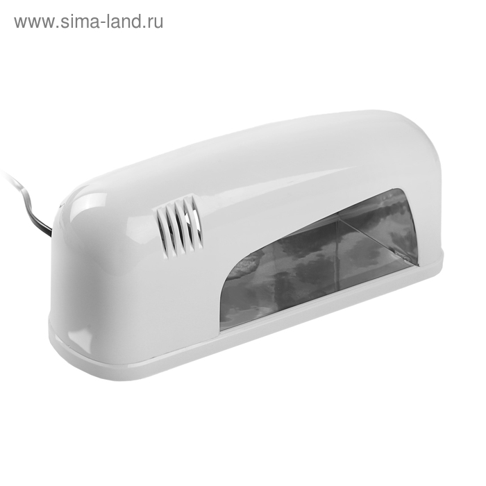 Лампа для гель-лака Luazon LUF-02, UV, 9 Вт, белая - Фото 1