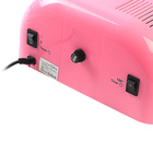 Лампа для гель-лака Luazon LUF-07, UV, 36 Вт, глянцевая, розовая - Фото 2