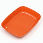 Туалет для кошек, 33.5×25×6 см, округлый, без сетки, пластик - Фото 5