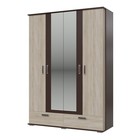 Шкаф 4-х дверный с ящиками «Даллас», 1600×560×2220 мм, цвет  венге / дуб сонома - Фото 1